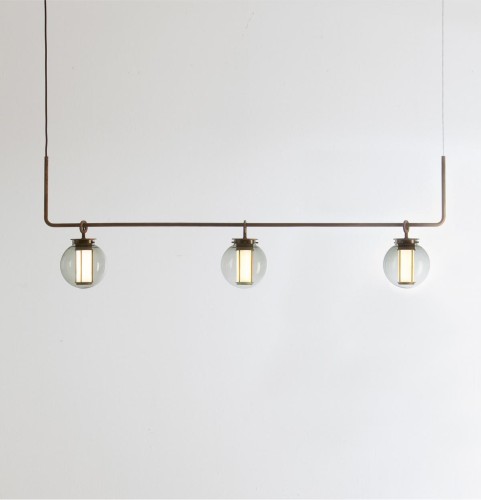 Люстра Bai T CHANDELIER III прозрачное стекло