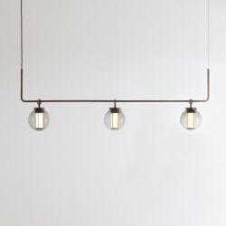 Люстра Bai T CHANDELIER III прозрачное стекло