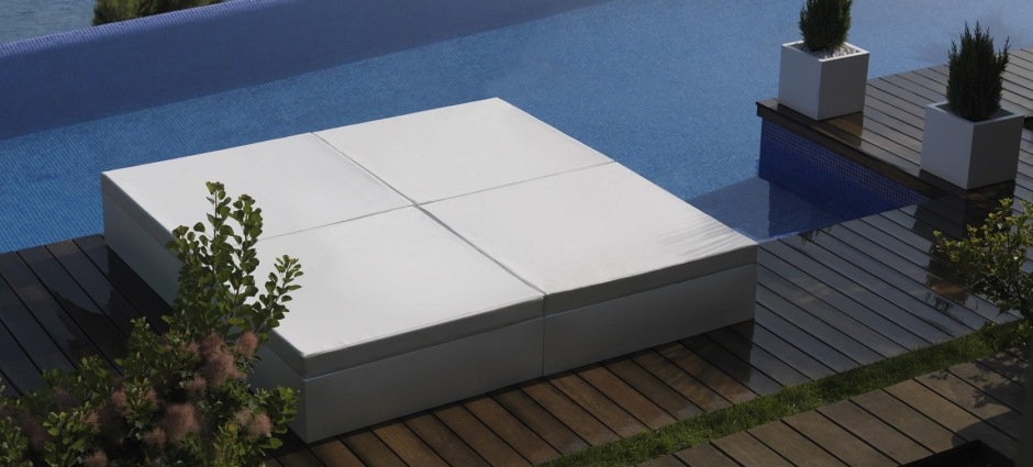 Кровать Jut Chill с 4 подушками 50x50 cm