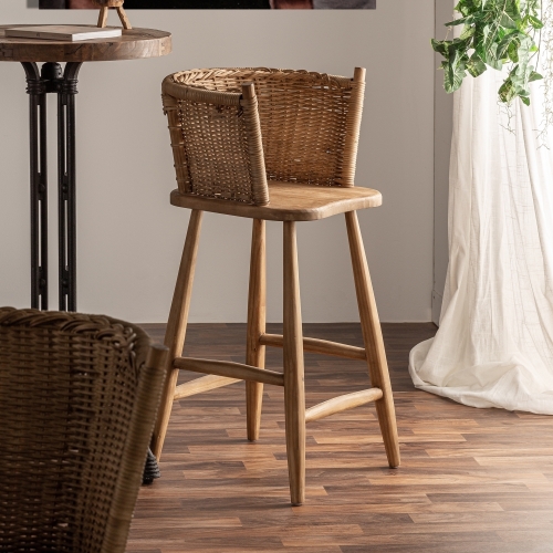 Барный стул Quenza натуральный цвет