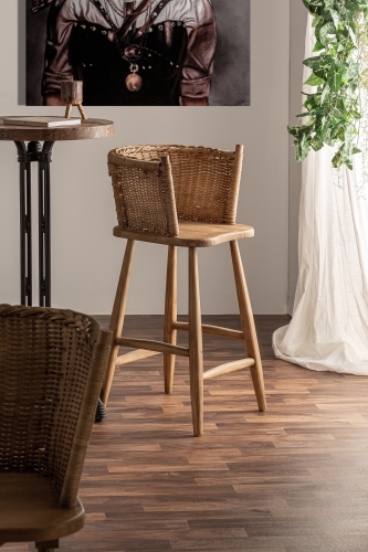 Барный стул Quenza натуральный цвет