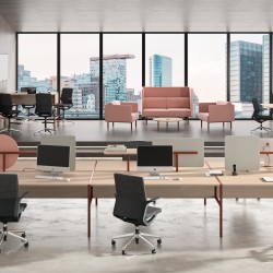 Двойной рабочий стол Piem 120 x 166