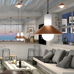 Подвесной светильник Tagomago 365 медный