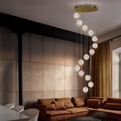 Люстра Austral LED 14L Ø50 золото