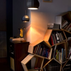 Подвесной светильник Scotch Club 26 черно-белый