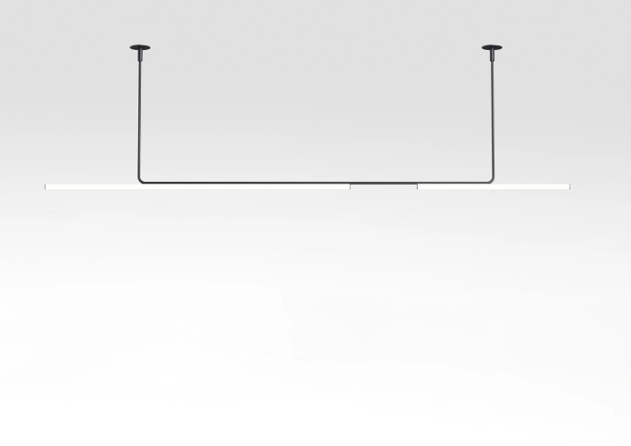 Подвесной светильник Ambrosia 315 черный A704-004-16-30K + A704-006-16 2 шт. + 968-262