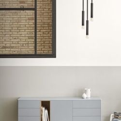 Сервант Corvo 1D6Dr серый