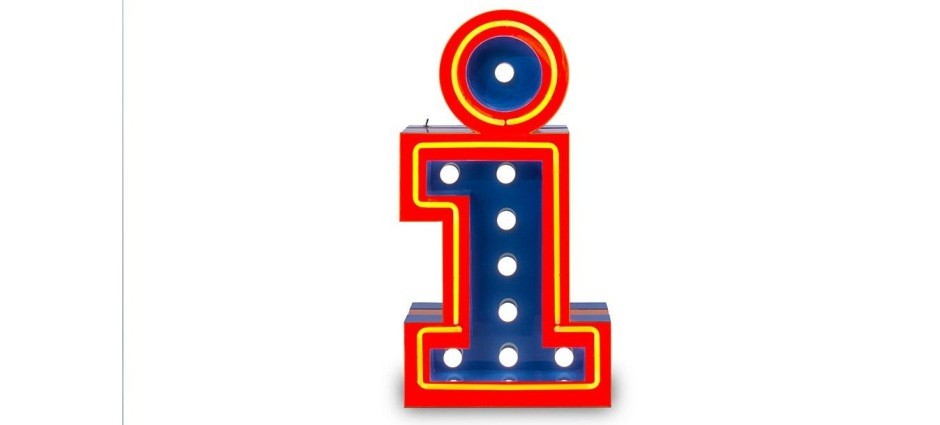 Напольный светильник LETTER i GRAPHIC