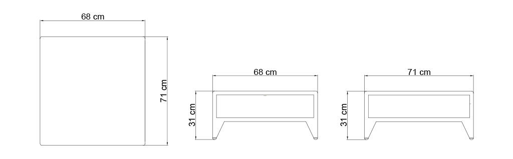 Банкетка Malta MOCCA