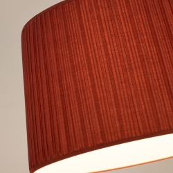 Потолочный плафон Guash терракотовый, 50 см