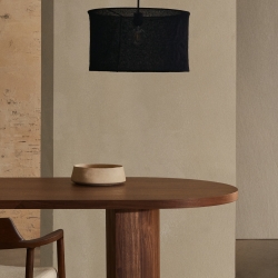 Стол Nealy со шпоном ореха в натуральной отделке, 240 x 100 см