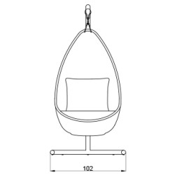 Корзина для качелей Krabi