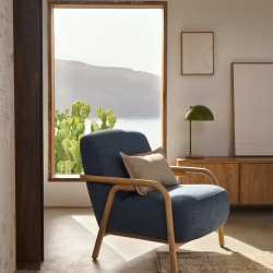 Susi Ковер из вискозы и шерсти зеленого цвета 200 x 300 см