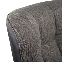 Кресло Juliet SELECTION отделка ткань кат. 5 col. Gunny MG 923, кат. 7 col. Nubuk 07