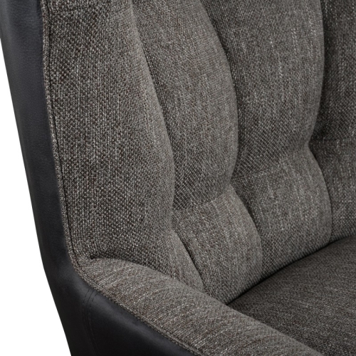 Кресло Juliet SELECTION отделка ткань кат. 5 col. Gunny MG 923, кат. 7 col. Nubuk 07