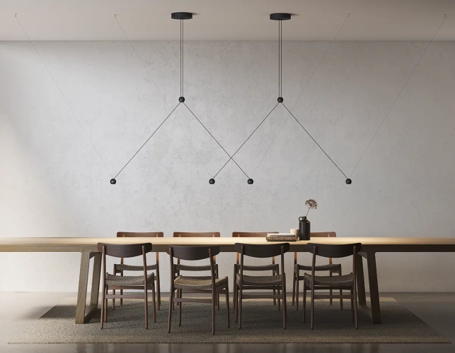 Подвесной светильник Compass COM_R21S2 с поверхностным навесом 26 BLACK