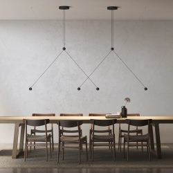 Подвесной светильник Compass COM_R21S2 с поверхностным навесом 26 BLACK