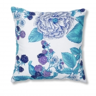 MARINE Cushion 45x45 ткань Kulso цветы синие AA0506J35