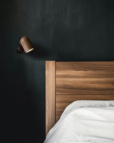Настенный светильник Nomon ONFA WALL Black/Walnut