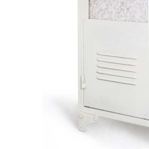 Металлический белый шкаф Italico