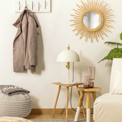 Вешалка Anais металлическая белого цвета