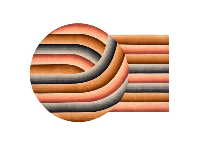 Ковер Round Mirage Nude