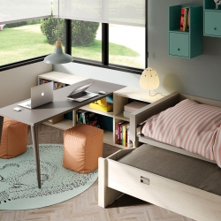 Мебельная композиция с компактной кроватью Homage