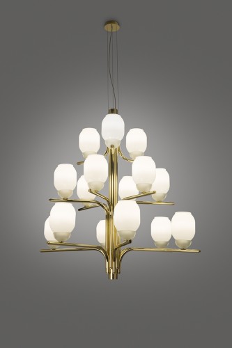 Подвесной светильник TheChandelier 15L Polished brass