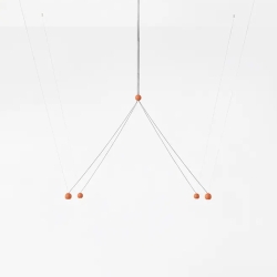 Подвесной светильник Compass COM_R21S4 с поверхностным навесом 59 TC