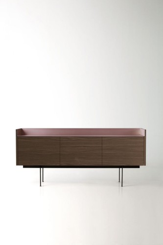 Сервант Stockholm STH301/STH401 на черных ножках 29 см