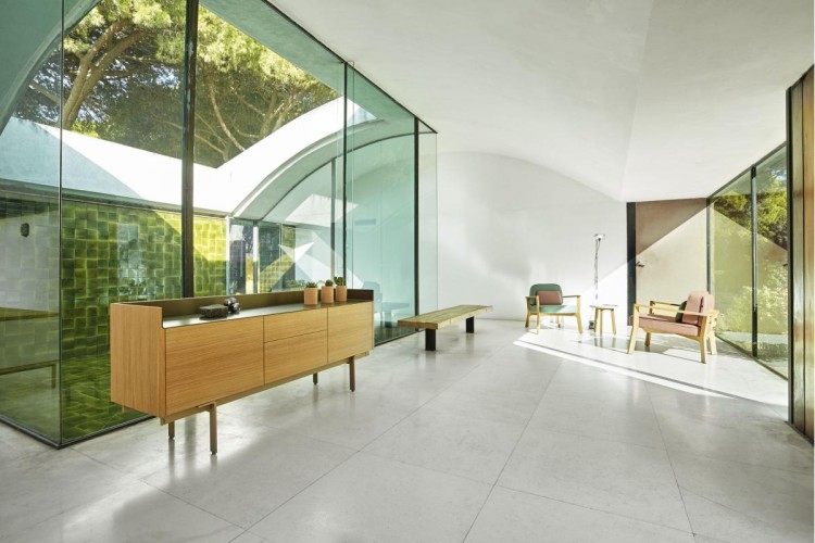 Сервант Stockholm STH301/STH401 на черных ножках 29 см