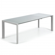 Серый стеклянный стол Artek