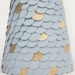 Набор Venetia из 3-х конических деревьев синего цвета 20 см 30 см 45 см