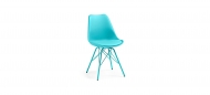 Стильный стул Lars (голубой)