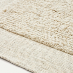 Marely Ковер белый шерстяной 200 х 300 см