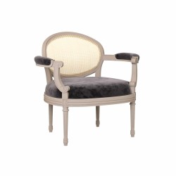 Кресло Charme с плетеной спинкой
