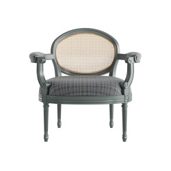 Кресло Charme с плетеной спинкой