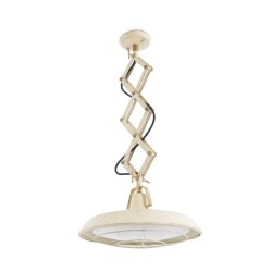 Люстра выдвижная Plec белая