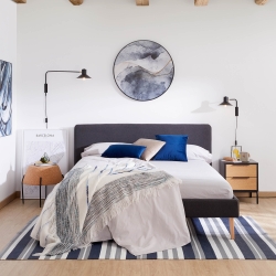 Настенный светильник Plass черный маленький