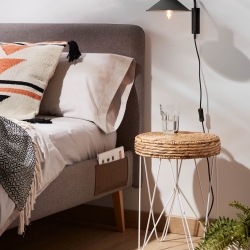 Настенный светильник Plass черный маленький