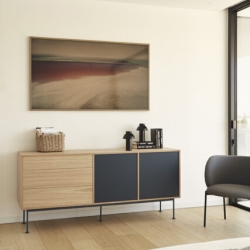 Сервант Yoko 2D3Dr антрацитовый