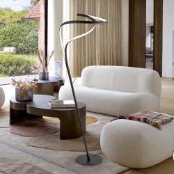 Торшер Danza черный