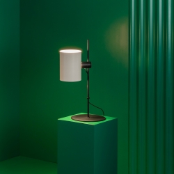 Настольная лампа Guadalupe черный/бежевый