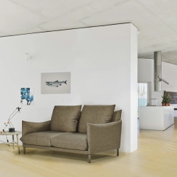 Диван Alpino 297 с прямыми подлокотниками