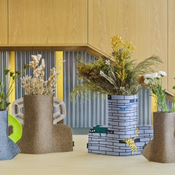 Ваза FLOWER POWER RAW L TOPO