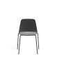 Стул Maarten Plastic black with cushion