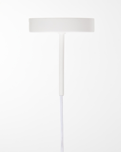 Основание металлического светильника Fluvia белого цвета, 150 см