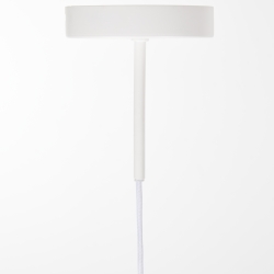 Основание металлического светильника Fluvia белого цвета, 150 см