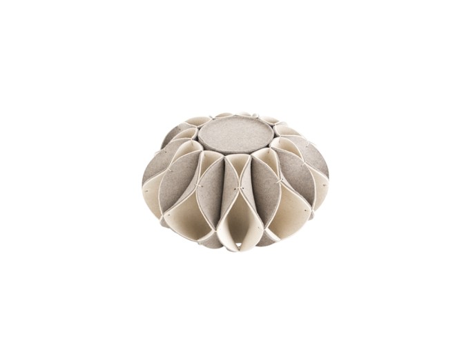 Пуф высокий Ruff Pouf Beige Ø70