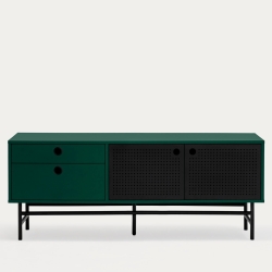 Тумба под ТВ Punto 2D2Dr зеленая